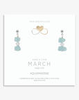 Aquamarine Gemstone Earrings | Serenity & Strength