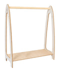 Large White Arched Clothing Rack for Kids