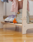 Arched Clothing Rack For Children - Small White