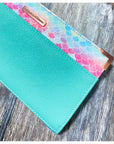 "Ariel" Mermaid Continental Fab-Purse