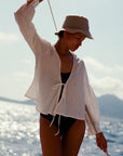 The Anna Blouse in white