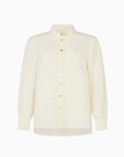 The Gina Oversized Shirt in off-white