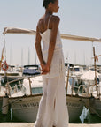 The Livia Tunic Top in off-white