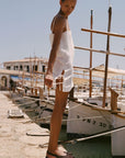 The Livia Tunic Top in off-white