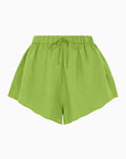 The Charlotte Shorts in apple green