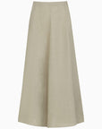 The Poppy Flowing Maxi Skirt in oatmeal