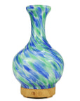 Aroma Atomiser - Glass Vase Blue and Green UK Plug
