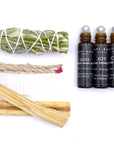 Aromatherapy, Crystal and Sage Gift Set by Kati Kaia