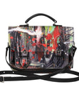 Leather Midi Satchel - Rachel Gadsden Artist Edition