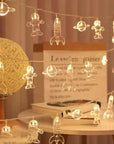 Astronaut Galaxy Space Copper LED String Light