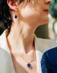 Tyche Gemstone Necklace Lapis