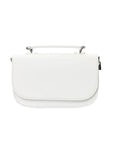 Aura Handmade Leather Bag - White