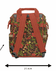 Autumn Mushrooms Baby Changing Bag - Smushy