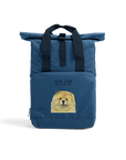 Fawn Chow Chow Chic: Aloof Floof Roll-Top Backpack