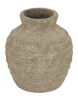 Large Grey Ceramic Vase for Modern Interiors