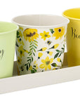 Bee-Beautiful Set - 3 Pots