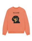 Comfy, Cozy, & Cute: The Black & Tan Dachshund Oversized Sweatshirt"