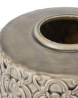 Elegant Seville Grey Marrakesh Urn | Large Statement Piece