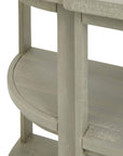 Greywashed Pine Two Tier Console Table