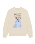Bulldog Bliss: Furry Road Drill Oversized Sweatshirt for Fierce & Cozy Style!