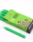 Manifest Magic Candles (pack of 12) - Green - Heart Chakra