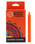 Manifest Magic Candles (pack of 12) - Orange - Sacred Chakra