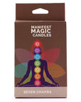 Seven Charkra Manifest Candles (pack of 7)