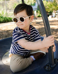 Babiators Original Euro Round Sunglasses - Sweet Cream