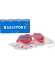 Babiators Original Mirrored Heart Sunglasses - Fuchsia Haze