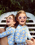 Babiators Polarised Flower Sunglasses - Peachy Keen