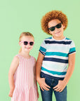 Babiators Polarised Navigator Sunglasses - Jet Black Smoke