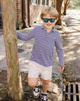 Babiators Polarised Navigator Sunglasses - Jet Black