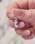 Baby Bean Silver Charm