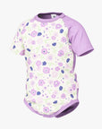 Short Sleeve Baby Onesie Summer Flowers