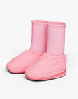 Baby booties BERRY