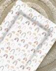 Standard Changing Mat - Abstract Rainbow Print