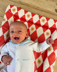 Standard Changing Mat - Red Harlequin