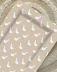 Standard Changing Mat - White Goose Unisex Print