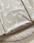 Standard Changing Mat - White Goose Unisex Print