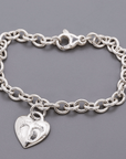 Baby Footsteps Personalised Silver Charm
