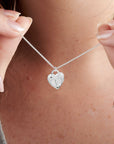 Baby Footsteps Personalised Silver Charm