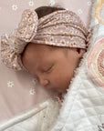 Standard Changing Mat - Pink Daisy Print