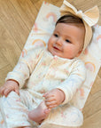 Travel Changing Mat - Pink Rainbow