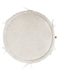 Baby Nest & Play Mat With Crib Bumper Braid - Ecru