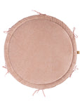 Baby Nest & Play Mat With Crib Bumper Braid - Powder Pink