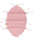 Powder Pink Baby Nest with Braided Cushion