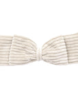 Baby Nest With Braided Bumper - Vanilla