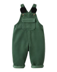 Green Corduroy Dungarees with Ear Detail