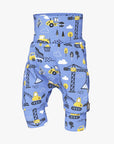 Baby Shorts with Construction Print