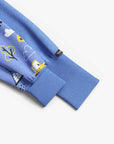Baby Sleepsuit with Construction Print